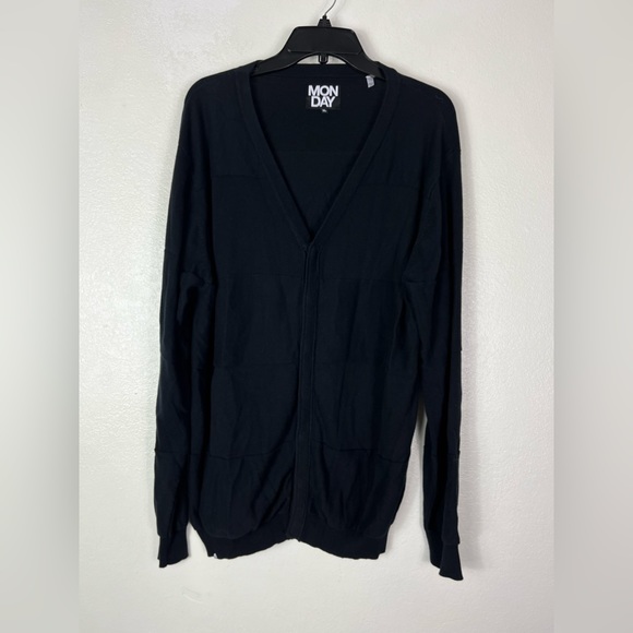 Cheap Monday Black Curt Cardigan Extra Large - Picture 1 of 7